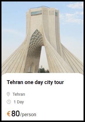 tehran one day city tour 
