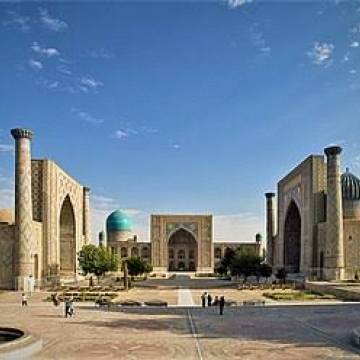 Active tour of Uzbekistan