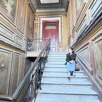 Baku: Grand Entrance to 19th century Residences