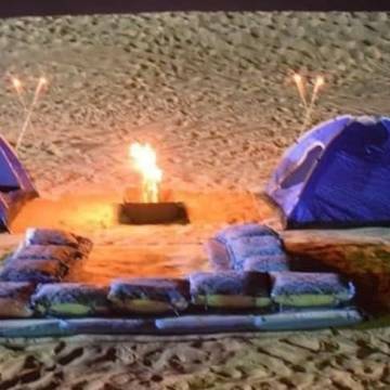 Over night desert safari camp