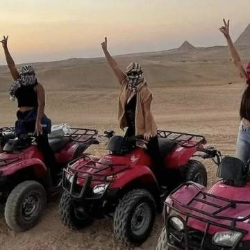 ATV Ride Around the Pyramids Area