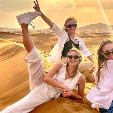 Dubai desert safari with camel ride and BBQ dinner  - Day Trip