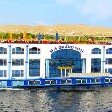 4 Nights / 5 Days M/S Grand Rose Nile Cruise Luxor to Aswan