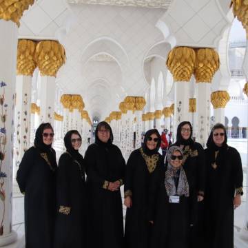 From Dubai: Abu Dhabi Cultural City Tour&Sheikh Zayed Mosque
