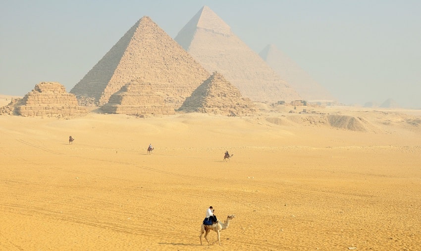 Saqara, Memphis, Giza pyramids