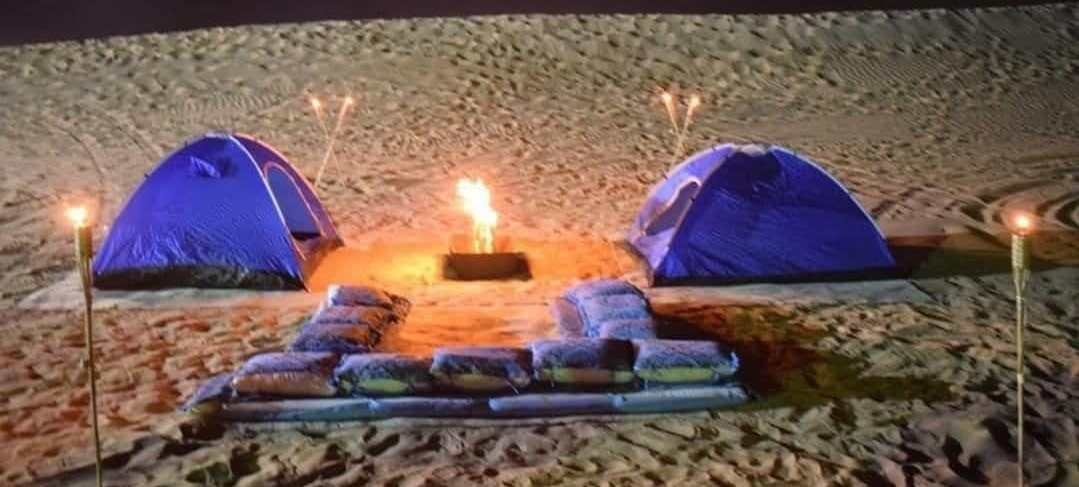 Over night desert safari camp