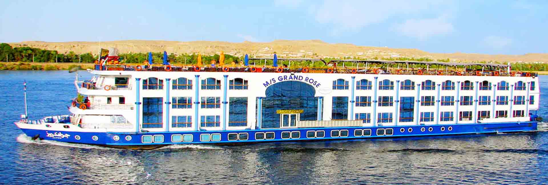 4 Nights / 5 Days M/S Grand Rose Nile Cruise Luxor to Aswan